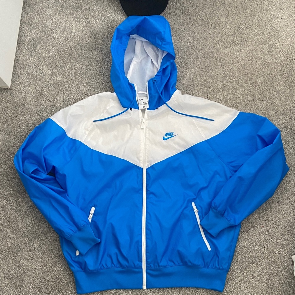 Nike Two-Tone Blue and White Jacket